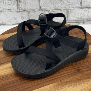 Chaco Z/1 Classic Womens Sz. 7 Black Strappy Adjustable Vibram Hiking Sandals